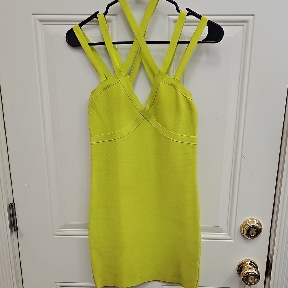Strappy, Vintage, Women, Dress, Bandage, 2000s, Bebe, Y2k, Party, Prom, Tiktok
